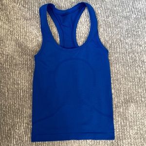 *GENTLY USED* Swifty Tech Racerback Tank (Race Length)- LULULEMON SIZE 0